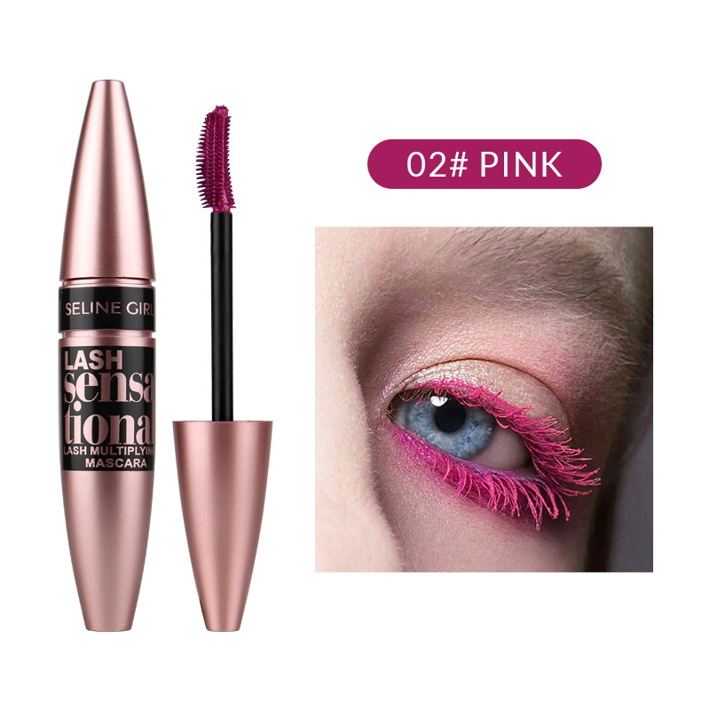 Seline Girl 5 Colors Thick Last Long-Wearing Colorful Mascara