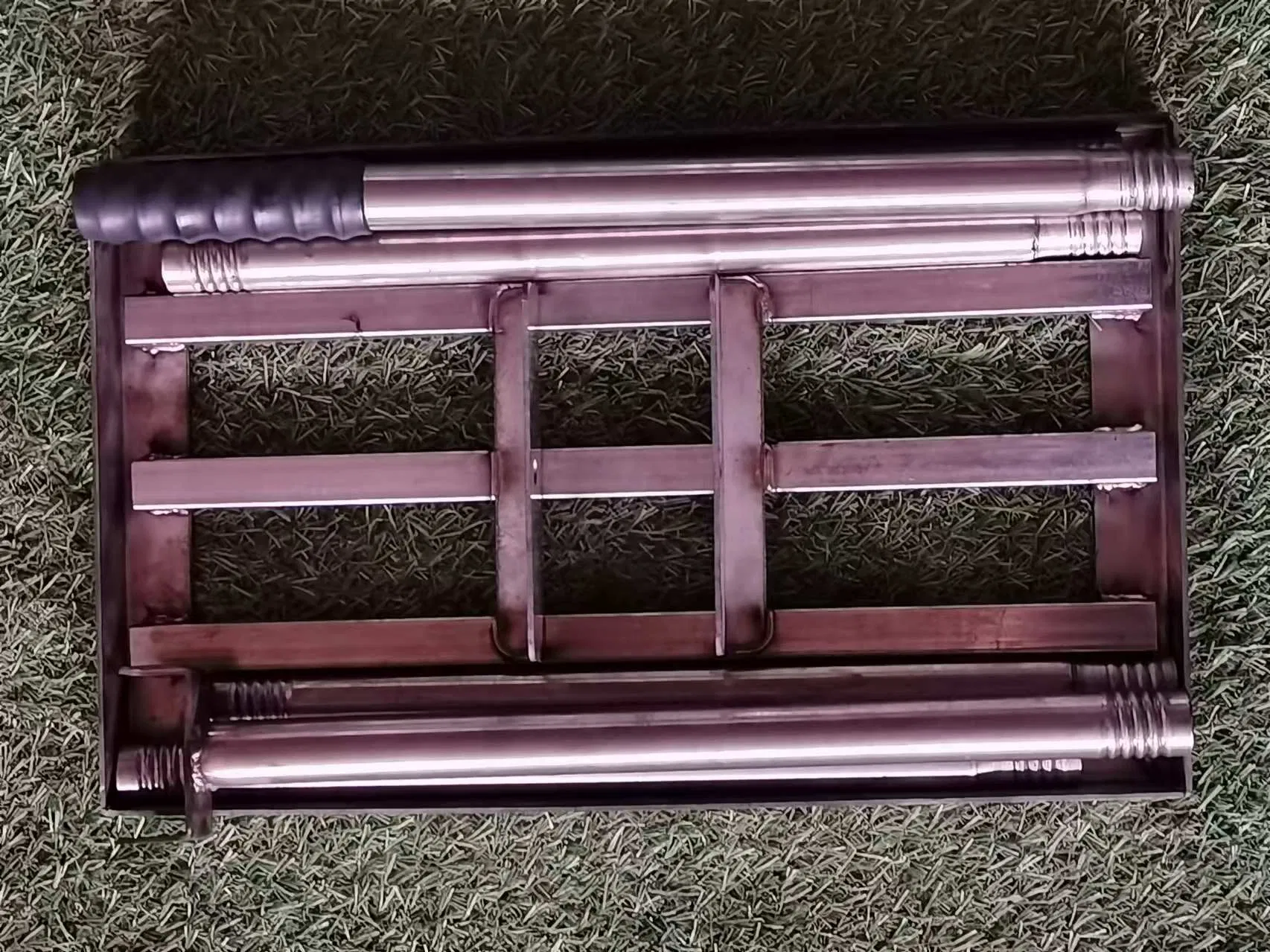 Adjustable Hand Pole Leveling Rake Lawn Leveling Rake