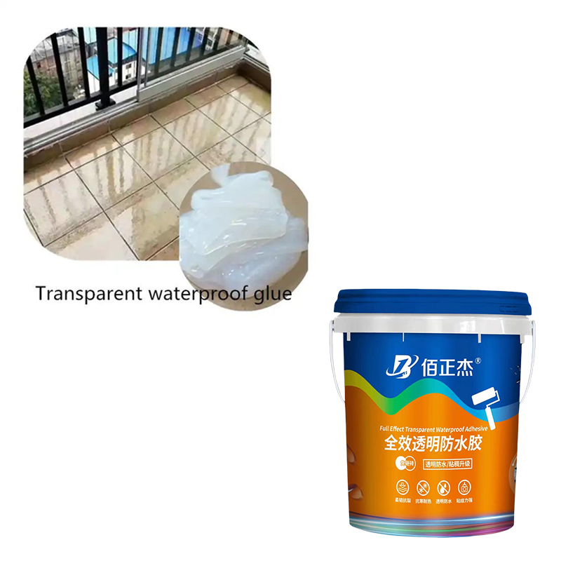 Affordable Liquid Transparent Adhesive Waterproof Coating Material for Waterproofing