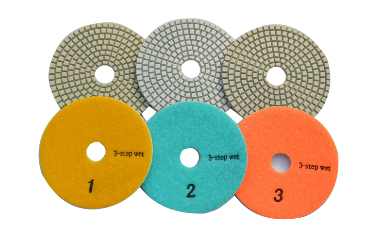 3-Step Wet Polishing Pad for Ceramic