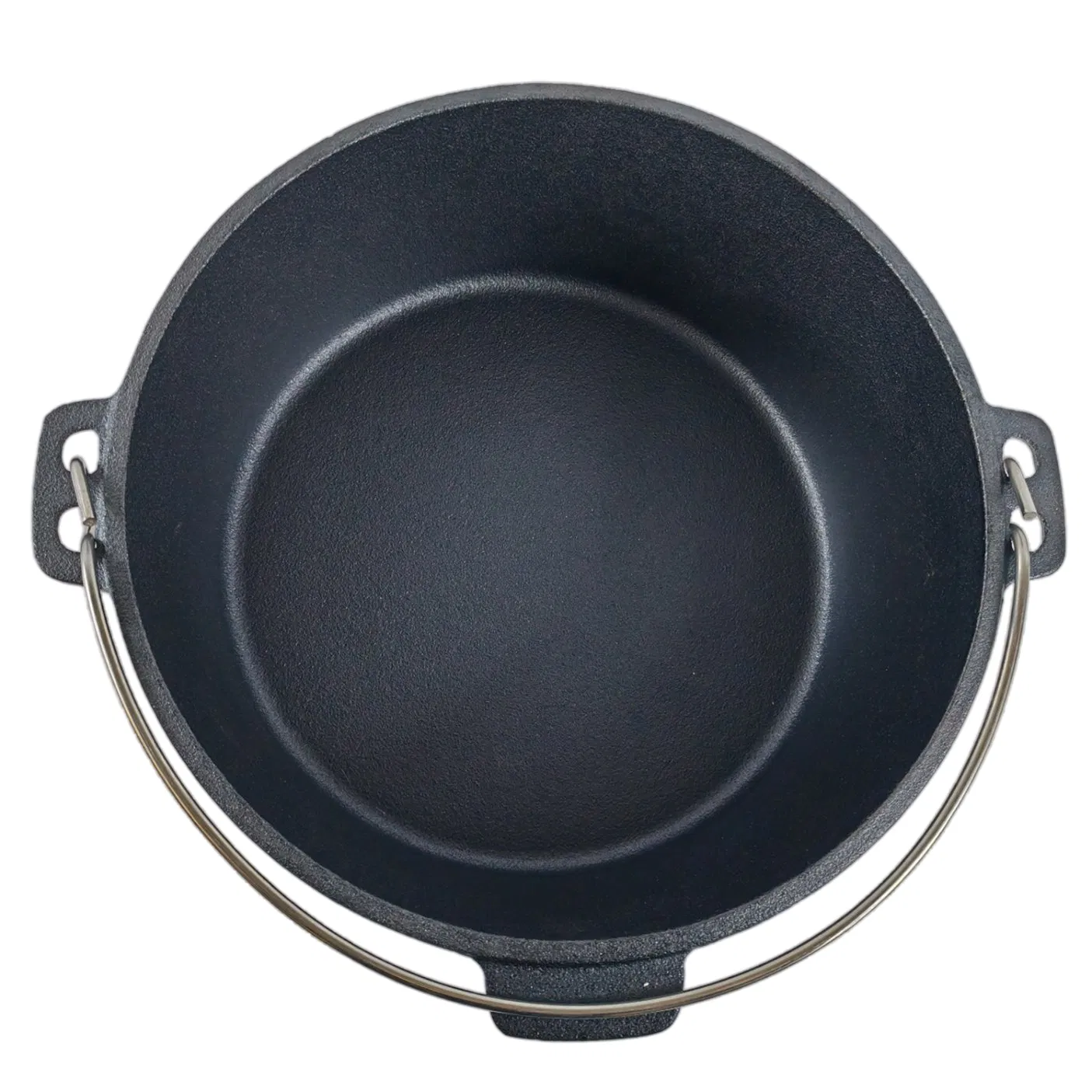 Чугунная голландская печь с крышкой для кемпинга, 3.7 л