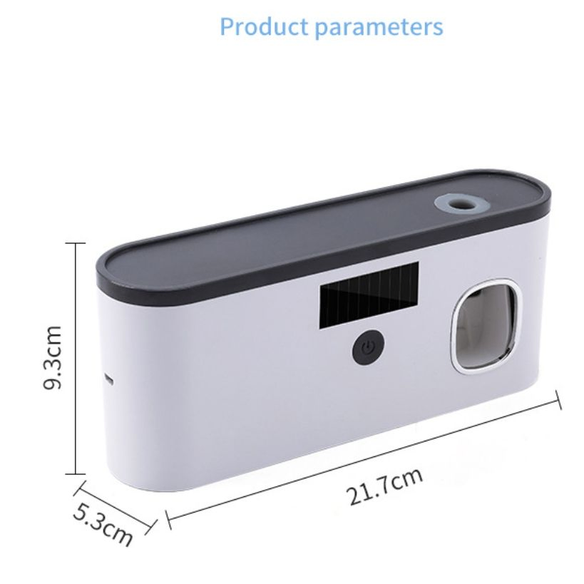 Punch-Free Cordless Bathroom Toothbrush Holder Sterilization USB Charging UV Disinfection Toothbrush Toothpaste Sterilizer