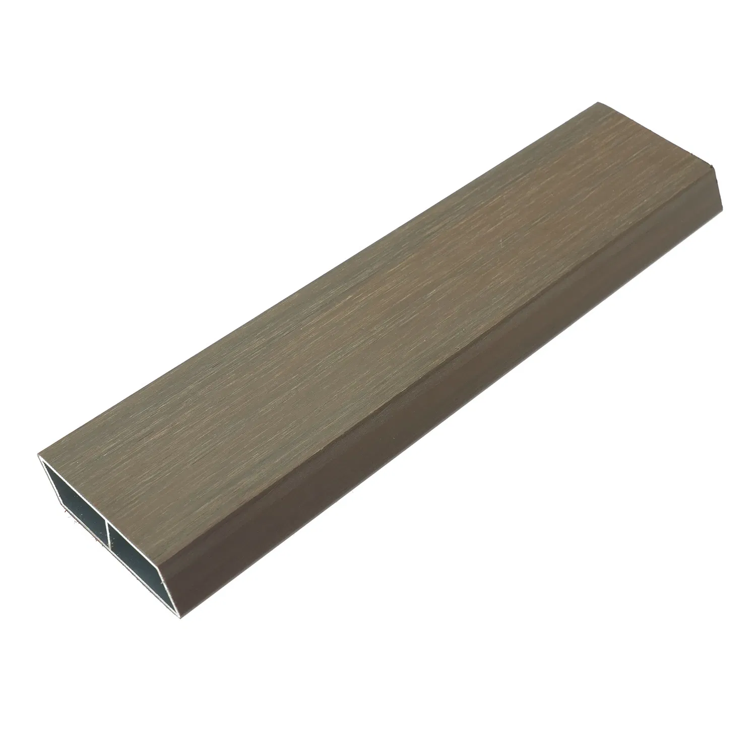 New Modern Aluminum Alloy Flooring Profile Wood Grain Surface Anti-Slip Interlocking Decking for Exterior Garden Corridor Floor