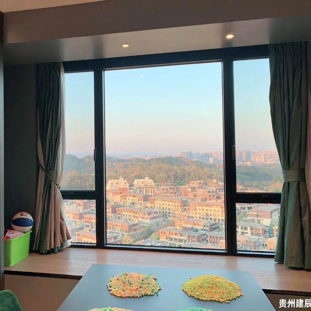 Энергоэффективное алюминиевое окно с терморазрывом