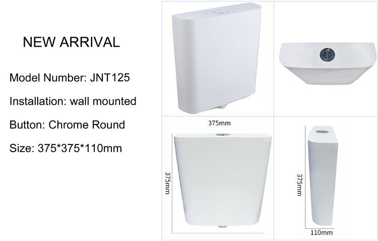 Factory Produce Plastic Dual Flush Toilet Cistern Tank