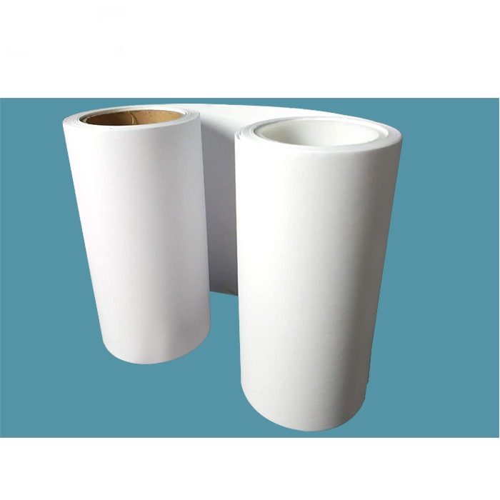 White Glassine Siliconized Release Paper Rolls