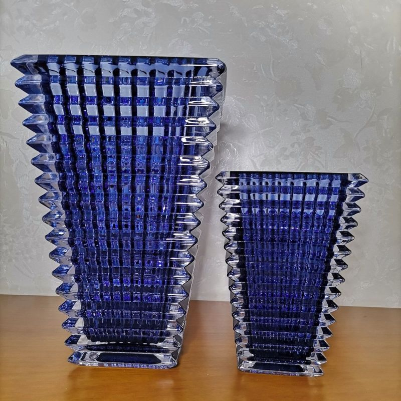 France Baccarats Premier Crystal Bottle High Quality Flower Vase with Original Logo and Gift Box for Home Decor