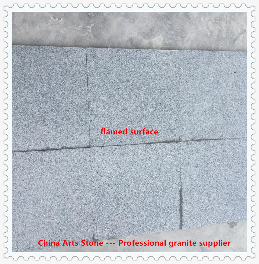 Grey/Black/Flamed/Sandblast/Polished/ Bushhammered G654 Granite Tile for Flooring