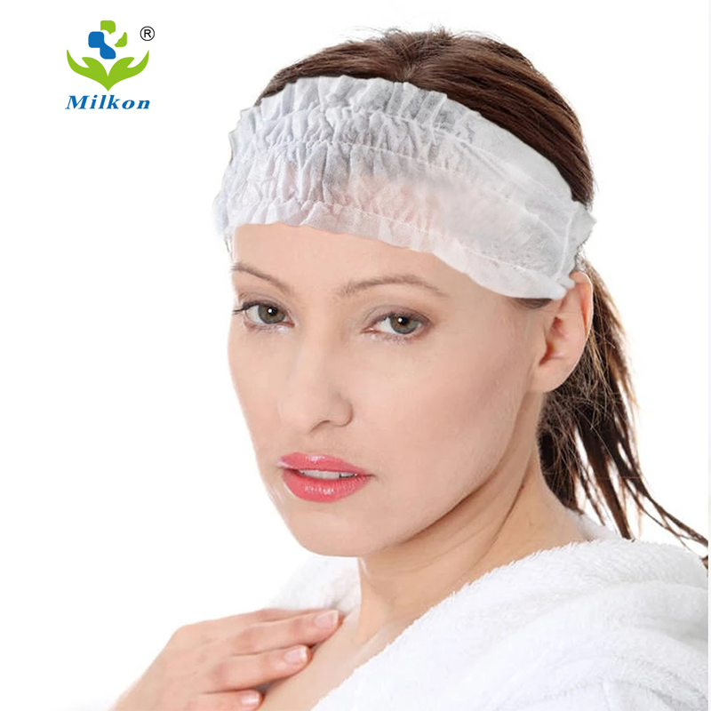 1000 Disposable Non Woven Soft Elastic SPA Headbands, Spray Tan, Facials