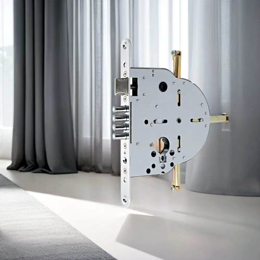 Многоточечный цилиндровый замок 4-в-1 для входных дверей