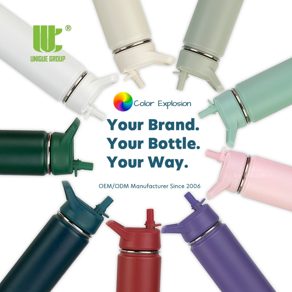 Термобутылка вакуумная спортивная 304 нержавеющая сталь