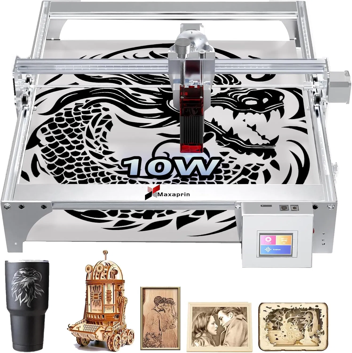 High-Precision Laser Carving Machine for Custom Leather Goods