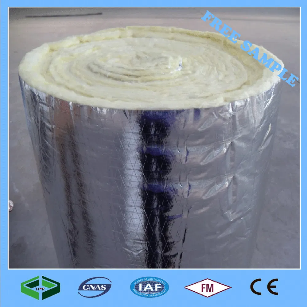 Glasswool Felt Insulation High Temperature Glasswool Felt Roll
