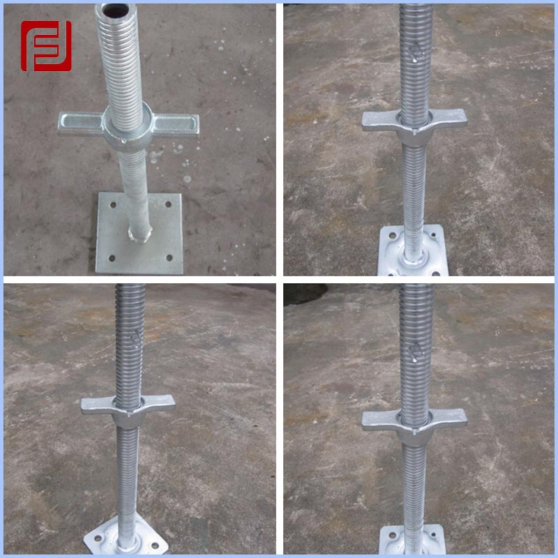 Steel Swivel Scaffold Solid Jack Base for Slab Support