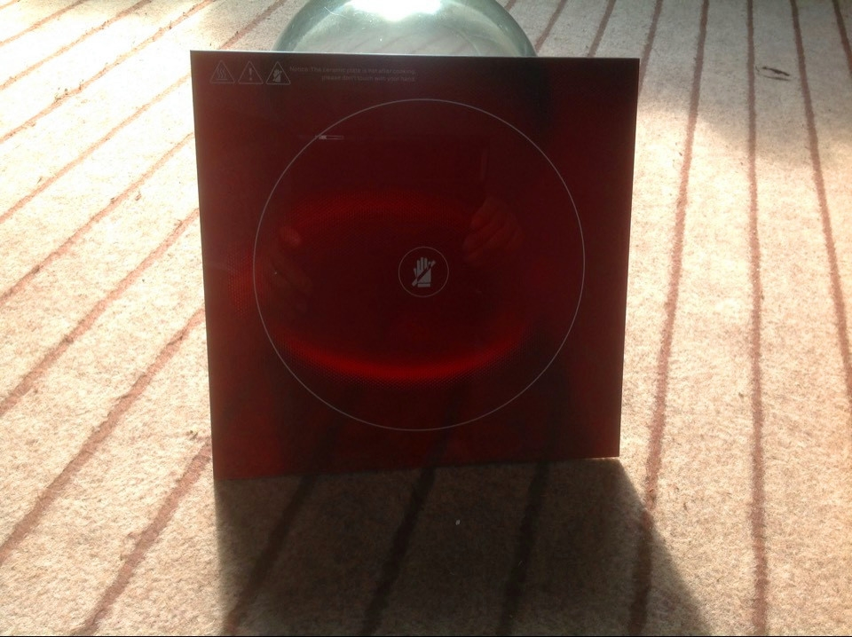 High Quality Ceramic Black Induction Glass