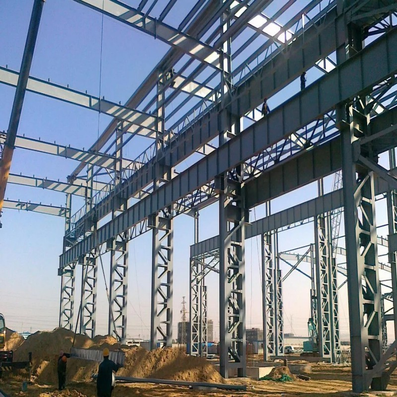 Prefab Steel Structures Sports Gym Basketball Building