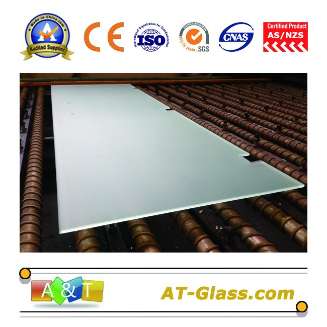 5mm 6mm Acid Etched Glass Used for Bathroom/Building