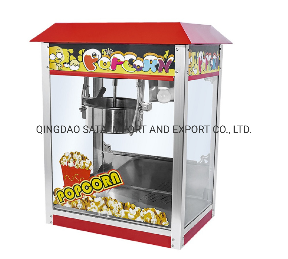 Automatic Professional Popcorn Machine for Bakery Restaurant New Condition Wheat Corn