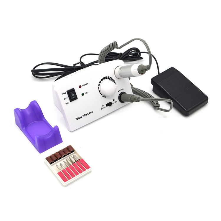 Portable Electric Nail File Drill Machine 30000rpm Nail Art Manicure Pedicure Acrylic Gel Salon Tool