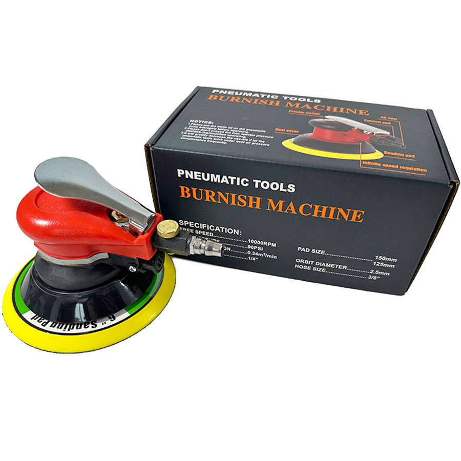High Quality 6 Inch Dual Action Pneumatic Air Random Orbital Sander