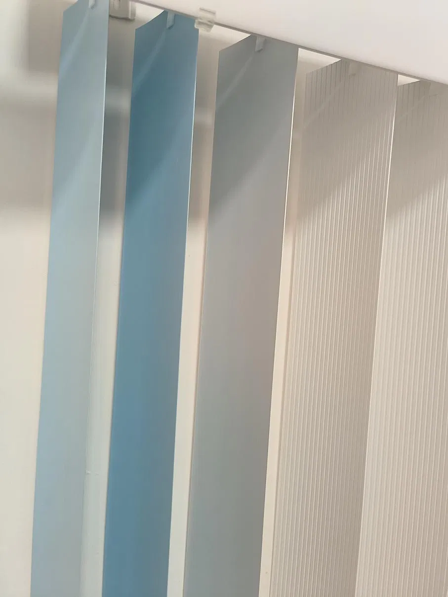 3 1/2 Inches Wholesale PVC Vertical Slats Supply 89mm Arc Slats
