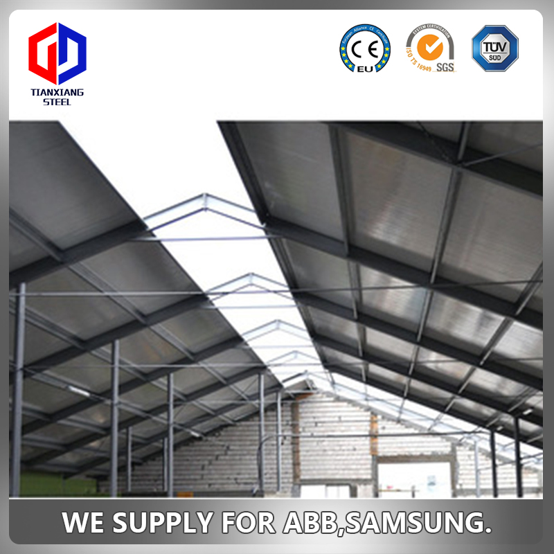 Glass Wall Curtain High Quality Steel Structure Buildings for Office