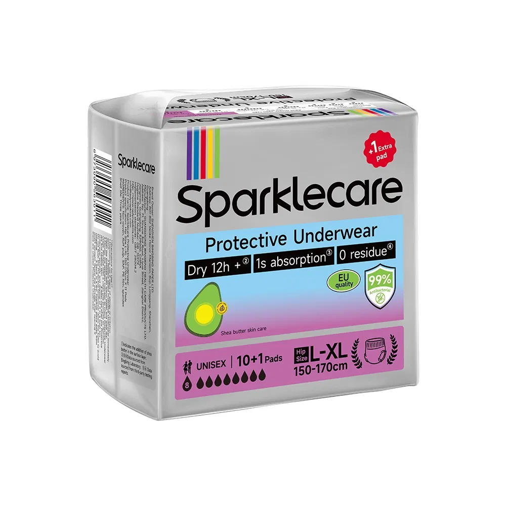 Sparklecare Adult Diapers Pull up Adult Pull up Diaper for Woman Disposable Super Ultra Thick Adult Diaper Pull-up