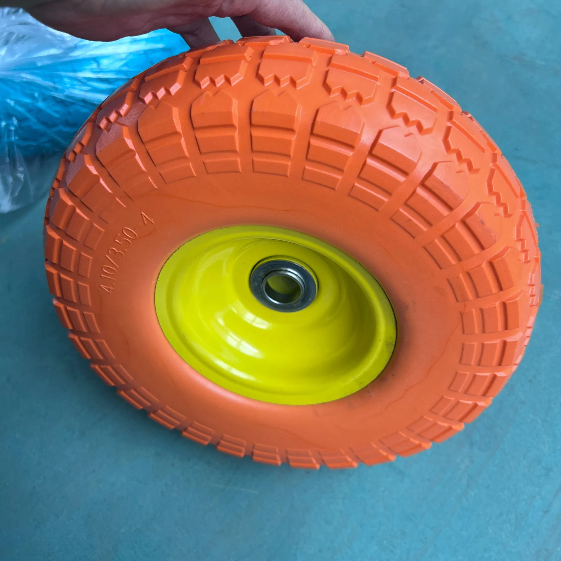 Wheelbarrow Wheels Flat Free Wheel 10 Inch 3.50-4 Wheels