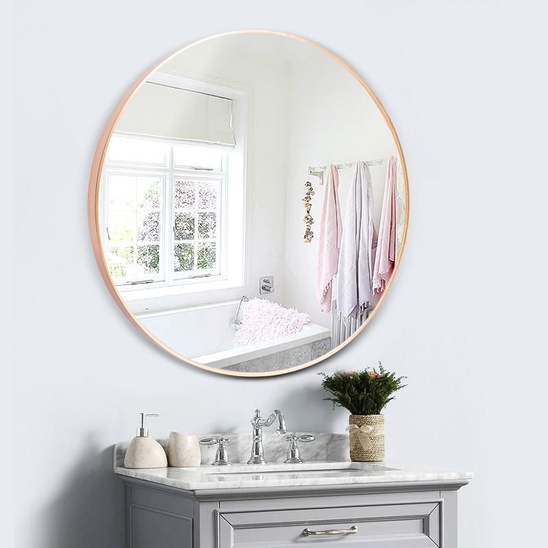 High-Definition Anti-Fog Back Light-Emitting Mirror with Wall-Mounted Lighted Bathroom Mirror