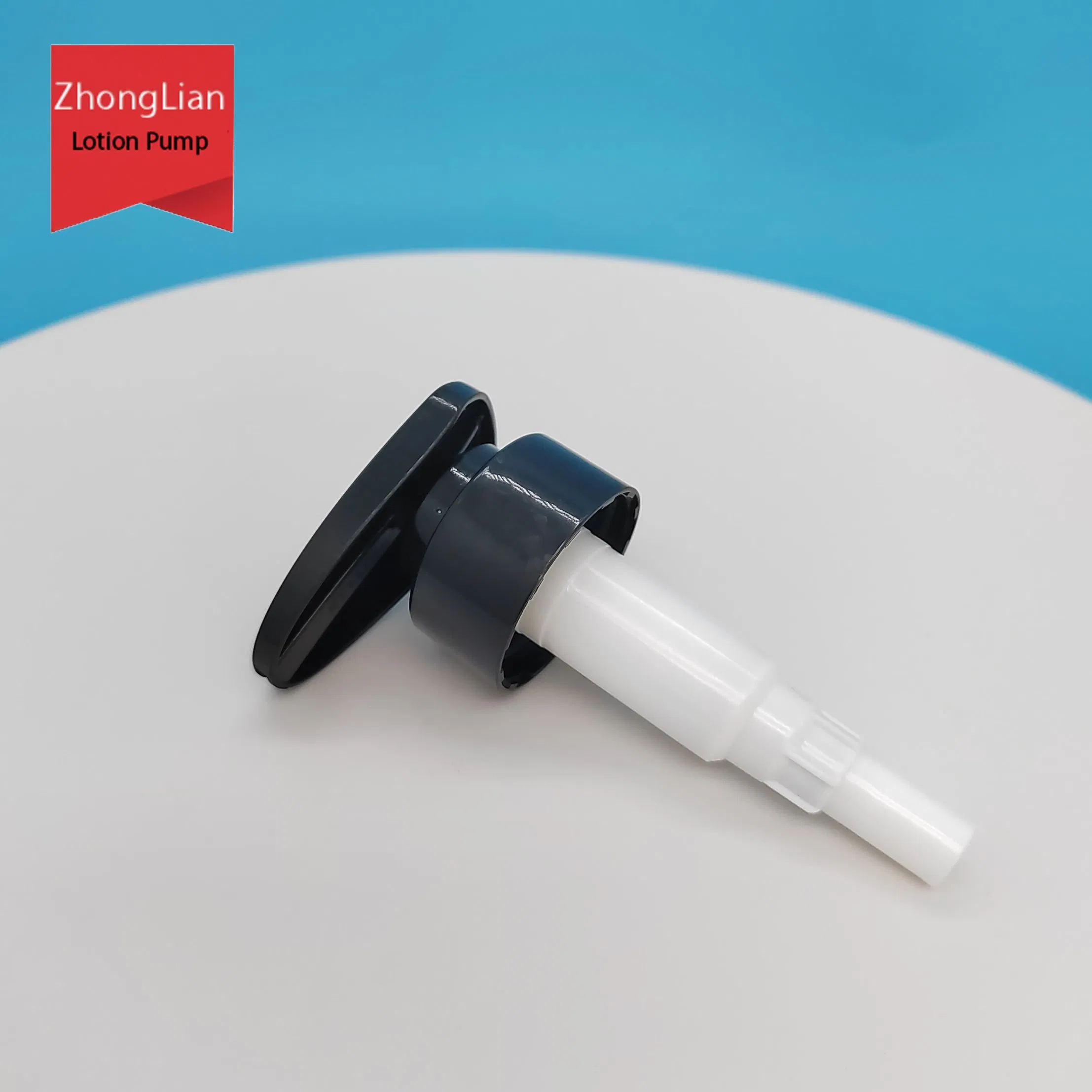 Zhongian Factory Supply 4ml 28mm 32mm Output Black Shampoo Pump Dispenser Lotion Pump