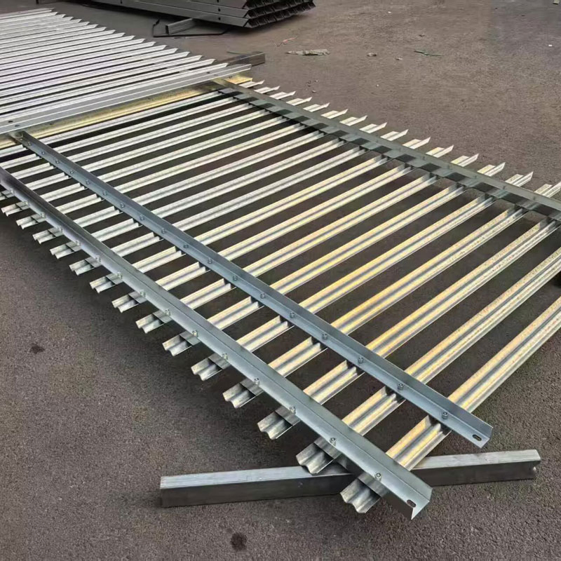 China Factory Galvanized Steel Palisade Fencing for Papua New Guinea