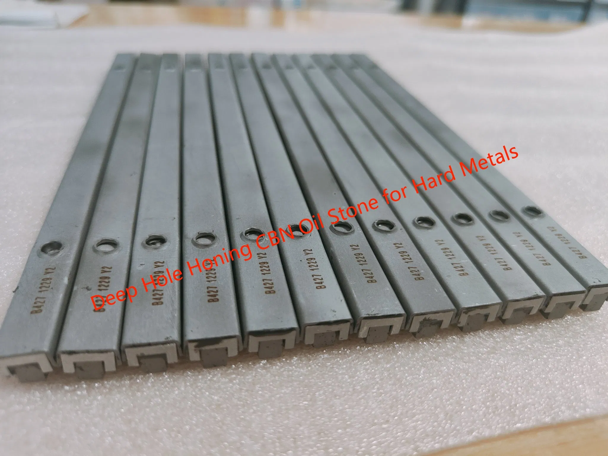 Deep Hole Honing CBN Oil Stone for Hard Metals