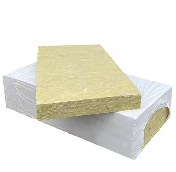 Rock Wool Board Acoustic Wall Panels Mineral Rock Wool Insulation