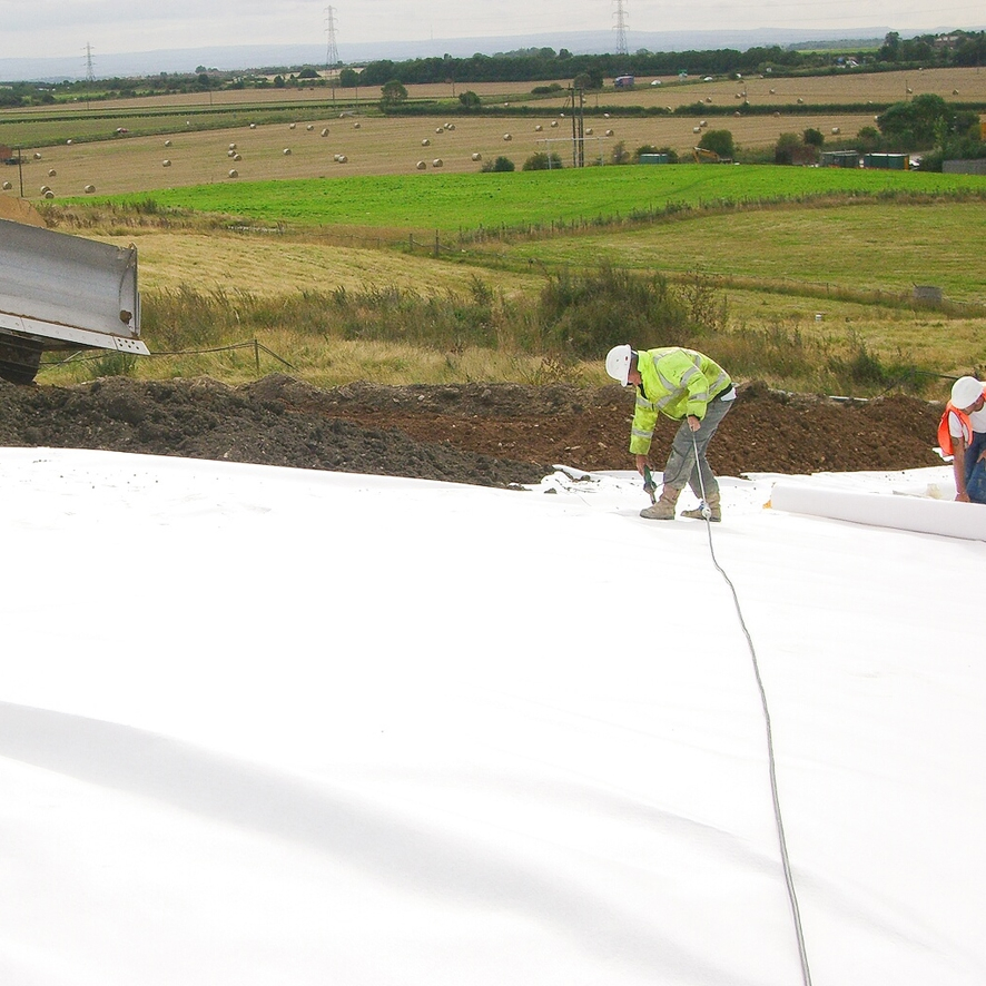 Polypropylene/Polyester PP Pet Fiber Needle Punched Filament Geotextile Fabric Price Non Woven/Woven Geotextile Used Road Construction with Geogrid