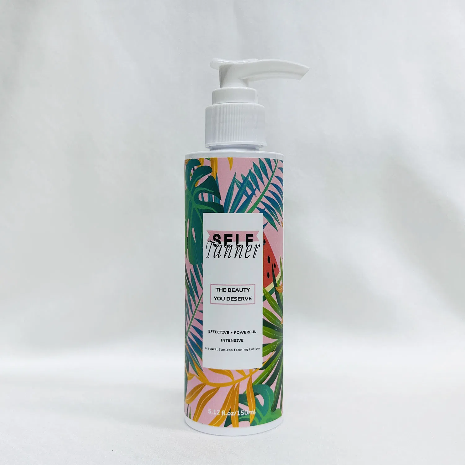 Private Label Instant Dark Body Bronzer Vegan Sun Self Tanner Spray Mousse Coconut Sunscreen Tanning Lotion