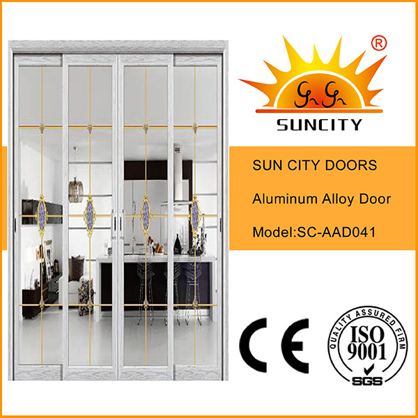 Hot Sale Cheapest Glass Aluminum Doors (SC-AAD082)