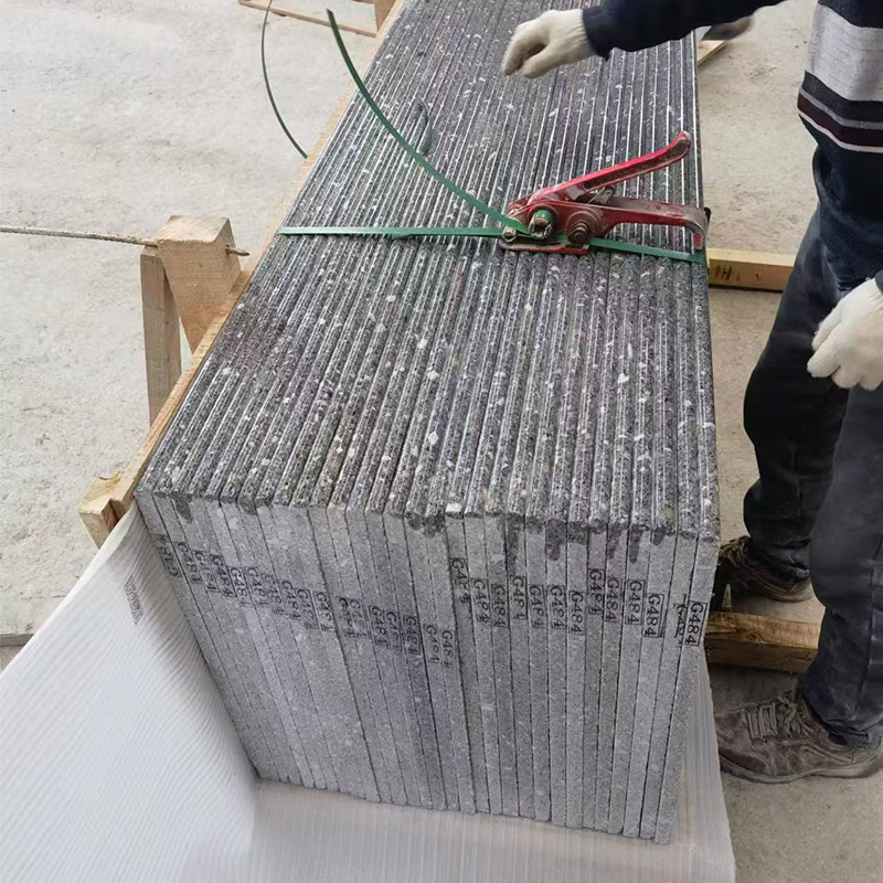 Premium G375 Rushan Grey Granite Countertop for Middle East Buyers