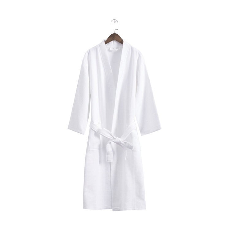 High Quality 100% Organic Cotton Cloth Bathrobe Customized Bathrobes Towel Bath Robes