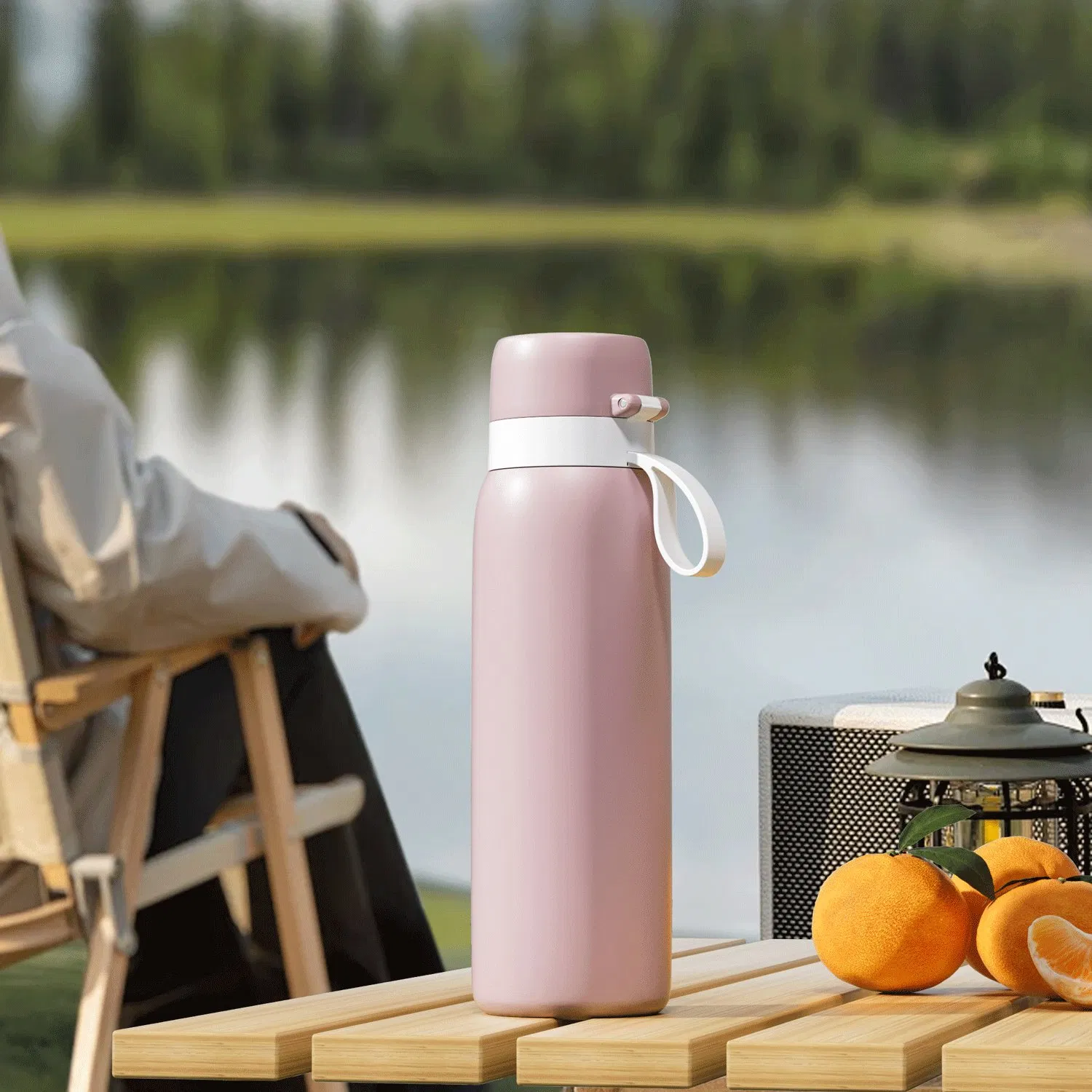 Eastcooler Portable Water Filter Bottle with 2-Month Lifespan