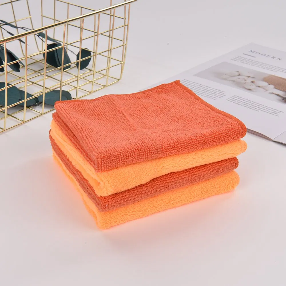2PCS Mutipurpose High Absorption Microfiber Home Cleaning Cloth Set