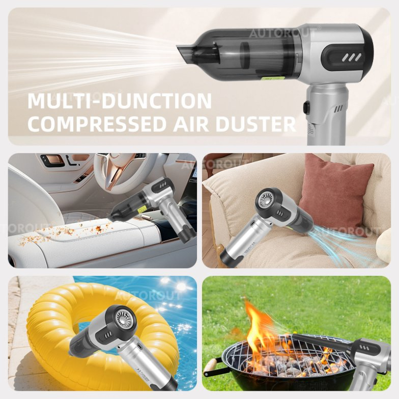 Powerful Portable Cordless Handheld Vacuum Cleaner for Auto & Daily Use