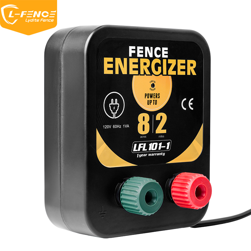 Lydite Fence Charger Portable Farm Controller AC Electric Fence Energizer