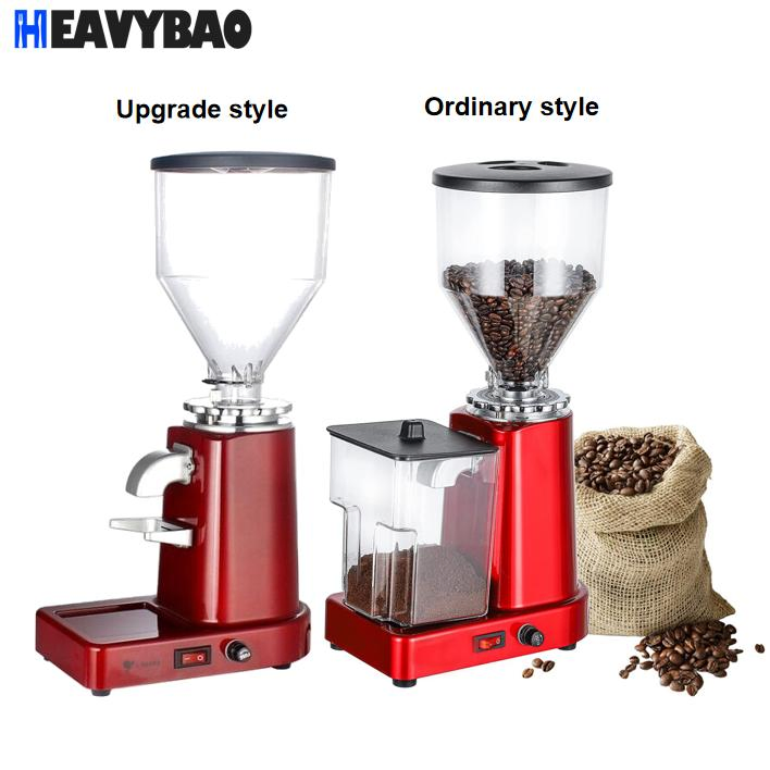 Heavybao Electric Commercial Grinder Espresso Special Grinder Household Coffee Bean Grinder for Cafe