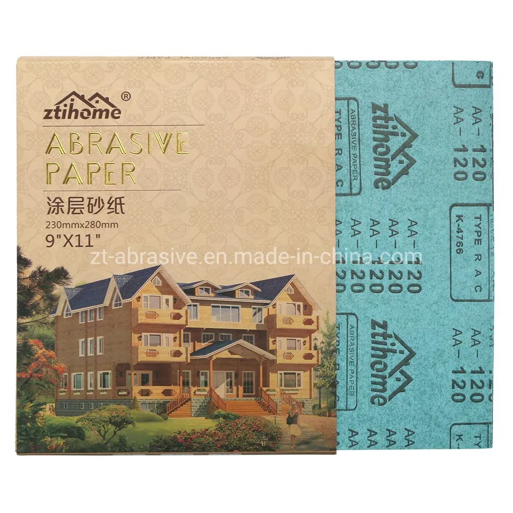 Наждачная бумага с покрытием для шлифовки