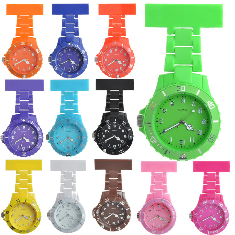Fashion New Plastic Nurse Watch with Waterproof