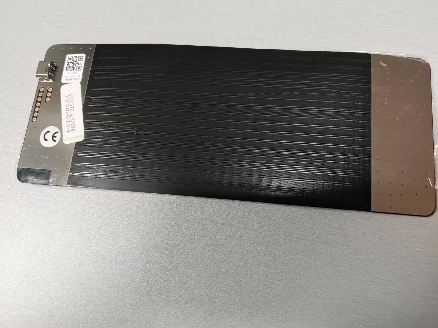 34.8X10.2cm Electronics LED Name Badge Multi-Language Tag Scrolling Message Plate Panel for Indoor Car Film Screen