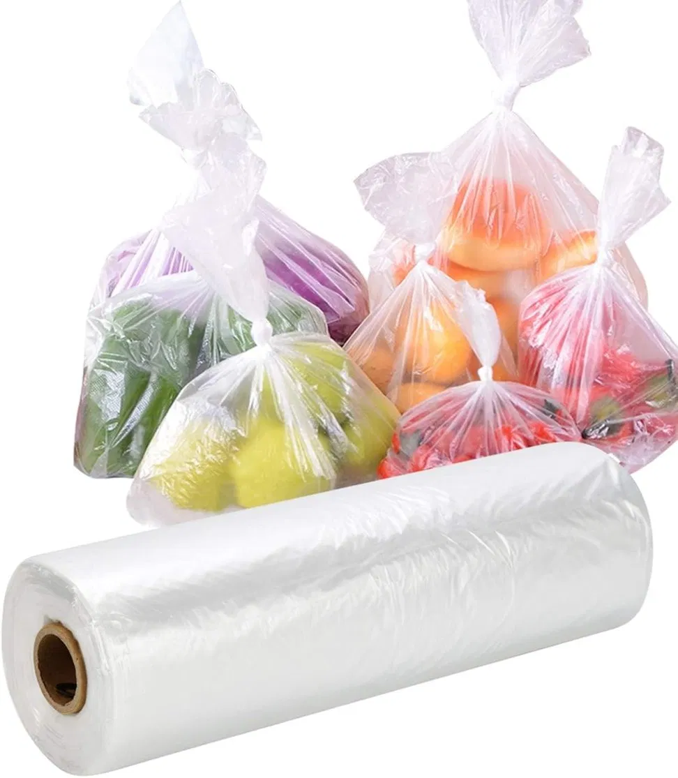 PE Package Plastic Bag for Food Fruit Packaging on Roll