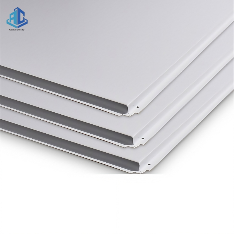 Decorative False Aluminum Baffle Ceiling Tiles Metal Slats Panel Shape Aluminum Metal Ceiling Baffle Clip in Ceiling