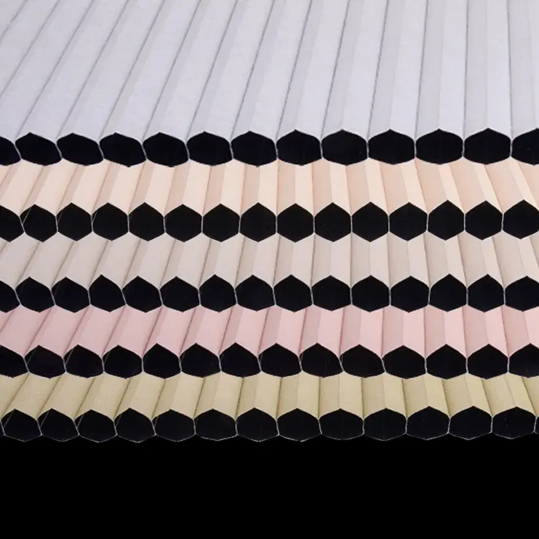 Smart Motorized Honeycomb Window Shades Blinds Blackout Fabric for Office Window