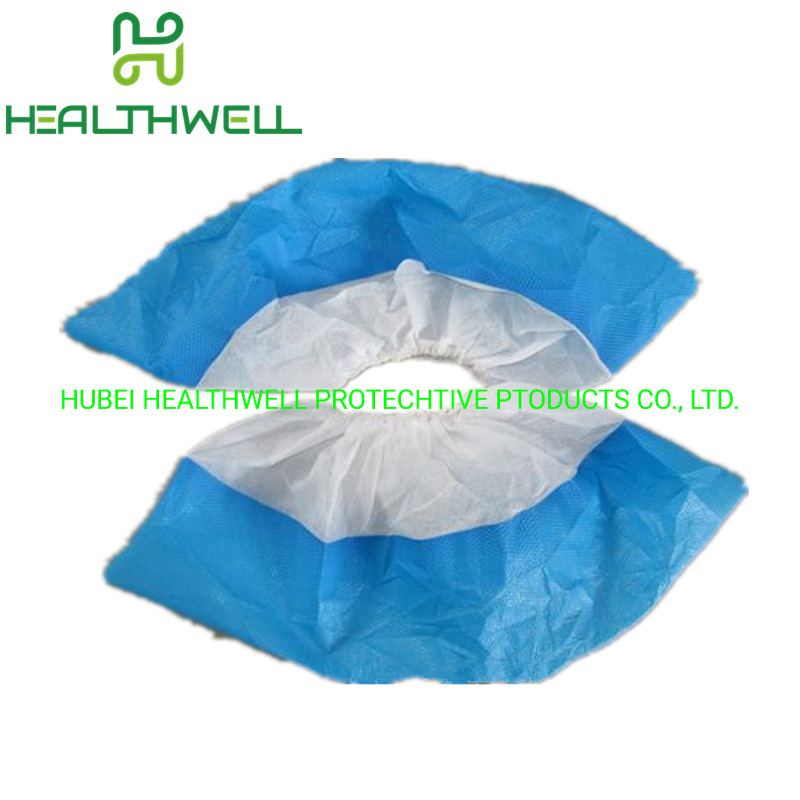 Wholesale Manufacturer Foot Shoe Covers Disposable Non Woven Fabric Non Slip Boot Covers Non Woven Shoe Covers